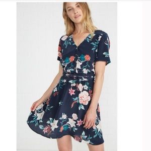 Silk Tarah Dress, Saint Cloud Floral, Amour Vert